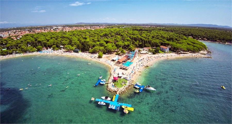 Blue City Apartment'S Repic Biograd Na Moru Exterior foto